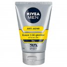NIVEA MEN 3D Anti-Aging Facial Cleansing Foam 10 in 1 Wrinkle Repair Q10 100g