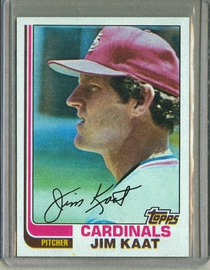 1982 Topps Baseball #367 Jim Kaat Cardinals Pack Fresh