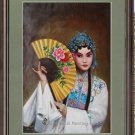 ART SALE ORIGINAL OIL PAINTING Beijing opera FIGURE