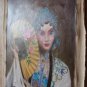 ART SALE ORIGINAL OIL PAINTING Beijing opera FIGURE