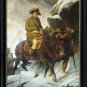 OIL ON CANVAS Napoleon Crossing the Alps-Delaroche