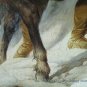 OIL ON CANVAS Napoleon Crossing the Alps-Delaroche
