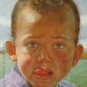 ART ORIGINAL OIL ON CANVAS YOUNG GIRL PORTRAIT SIGNED