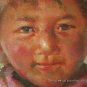 ART ORIGINAL OIL ON CANVAS TIBETAN children ON SALE