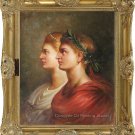 Oil Painting-Repro of Peter Paul Rubens-A Roman Couple