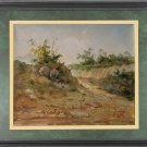 Sketchy Oil Painting Art quality landscape The field