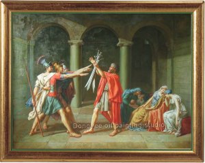 OLD MASTER:Jacques-Louis David,Oath of the Horatii