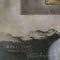Original Oil Painting Surrealism Art Cupid and Psyche