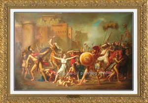 Old maste-Louis David-Intervention of the Sabine Women