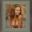 SALE ORIGINAL OIL PAINTING MODERN GIRL CHARMING NUDE