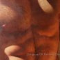 Art Original Oil Painting Strong Torso Male Nude