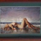 ORIGINAL OIL PAINTING ART SALE Impressionism Nude Girl