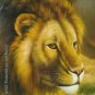 36" ORIGINAL OIL ON CANVAS SIGNED ANIMAL LION ON SALE