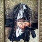 ART SALE SURREALISM OIL ON CANVAS SIGNED Clothing 30X40