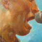SALE ORIGINAL OIL ON CANVAS Singer PORTRAIT SIGNED-N/R