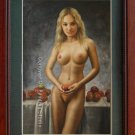 ART SALE ORIGINAL OIL PAINTING ON CANVAS SEXY NUDE