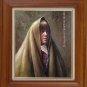 ART ORIGINAL OIL PAINTING Indian lady PORTRAITS ON SALE