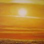 Original oil paintings Landscape-A cloudy sky-Painted