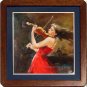 Art Realism With Impressionism Oil Painting Violinist