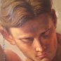 BOY ORIGINAL OIL ON CANVAS ART SALE- FIGURE MALE NUDE