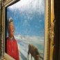 ORIGINAL OIL ON CANVAS ORIENTAL CHILDREN GIRL