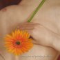 SUNFLOWER MODEL SEXY NUDE GIRL ORIGINAL OIL PAINTING