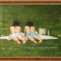 SALE ORIGINAL OIL ON CANVAS NUDE LADY carefree time