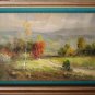 Sketchy Oil Painting On Canvas Quality Landscape Lane