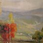 Sketchy Oil Painting On Canvas Quality Landscape Lane