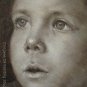 ART SALE ORIGINAL OIL ON CANVAS BOY IN THINKING-NR