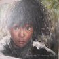 Tibetan Nomad Girl Art Original Oil Painting Portrait