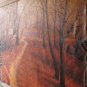 ART SALE LANDSCAPE-OIL ON LINEN CANVAS-a woods path-48"