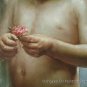 ART ORIGINAL NUDE OIL ON CANVAS Angel with rose 30"X30"
