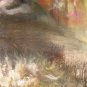ART ORIGINAL OIL PAINTING TIBETAN NOMAD CHILD COWHERD