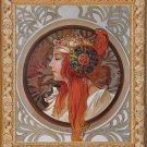 Art Painted Oil Painting Repro Alphonse Mucha-Zodiac