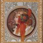 Art Painted Oil Painting Repro Alphonse Mucha-Zodiac