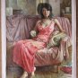ART OIL PAINTING REPRO ORIENTAL MODEL BEAUTY FIGURES