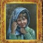ART ORIGINAL OIL ON CANVAS PRETTY RUSSIAN GIRL PORTRAIT