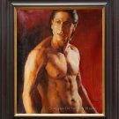 Original Oil Painting From Photo Art On Sale Male Nude