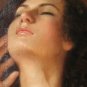 ART ORIGINAL OIL PAINTING SEXY FRMALE NUDE GIRL BEAUTY