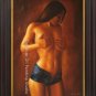 ART ORIGINAL OIL ON CANVAS SEXY NUDE PORTRAIT ON SALE