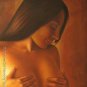 ART ORIGINAL OIL ON CANVAS SEXY NUDE PORTRAIT ON SALE