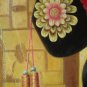 ART ORIGINAL OIL ON CANVAS Qing Dynasty little princess