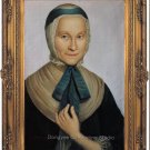 Oil Painting Edmuthe Dorothea von Zinzendorf In her 40'