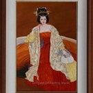 Chinese Painting By Oil Oriental-Beauty In Tana Dynasty