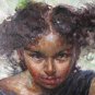 Oil painting Repro Daniel F.Gerhartz-Spark Of Mischief