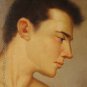 Free Sgipping Original Oil Painting Handsome Male Nude