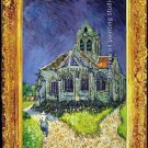 ART OIL PAINTING repro of  VAN GOGH-the churcht-24"x36"
