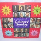 Hymns & Songs For A Country Sunday-20 Artist LP 33⅓ Gospel Christian J Cash,L Lynn,R Price,P Cline