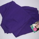 Hanes Her Way Sweatpants Purple Women 4X Full Figure 30W/44-32W/46 Cotton Blend NWT Free Ship